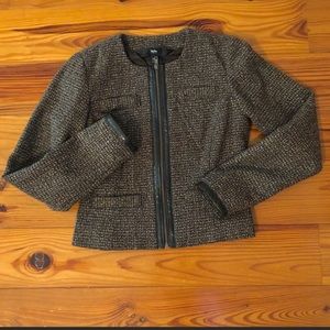Vintage Mossimo Tweed Moto Jacket size XS